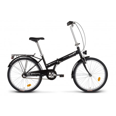Rower 24 ROMET JUBILAT 2 czarno-biały ver2