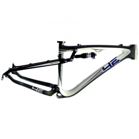 Full suspension frame MTB 26"  4EVER + damper Manitou S-Type SRL , FullCarbon , size 15"