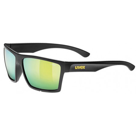 Okulary UVEX LGL 29 czarne mat, żółte szkła