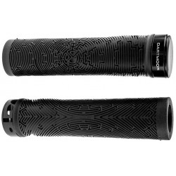 Chwyty kierownicy DARTMOOR MAZE 137 mm czarne