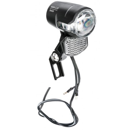 Lampa przednia /dynamo/ AXA COMPACTLINE 20 z wyłącznikiem