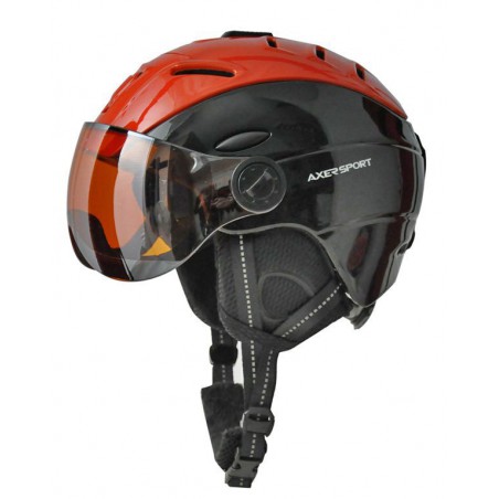Kask narciarski AXER SKI JET M 55-58cm z szybką blendą