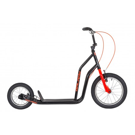 Hulajnoga Zenit 16/12 czarno/pomar