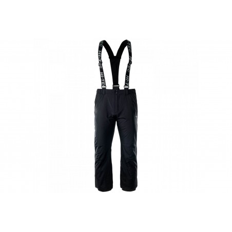 Spodnie narciarskie HI-TEC TARN z szelkami XL czarne