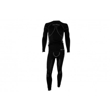 Bielizna termoaktywna VIKING NEVIL XXL czarny-szar (koszulka+spodnie+bokserki)