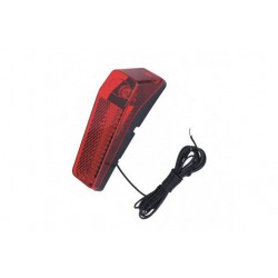 Lampa tylna na błotnik /dynamo/ wąska402  /skręcana/