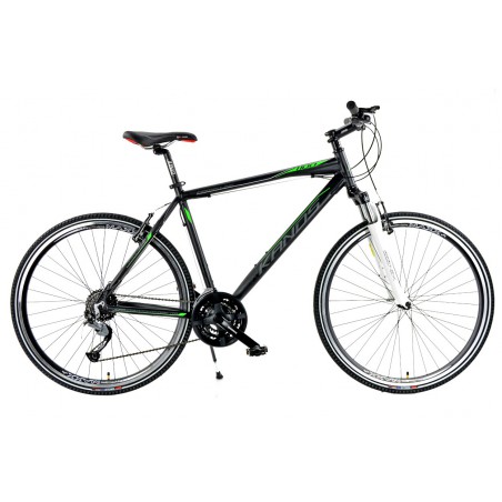Rower 28 KANDS CROSS LINE 1100 M MTB T AL. Acera czarno-ziel. 19 2017