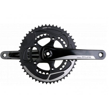 Crankset road SRAM Rival 22 / 2x11 / 50x34 / 172,5mm / BB30