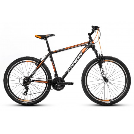 Rower 26 KANDS ENERGY 500 M MTB T TY300/steff 19" czarno-pomarańcz. mat