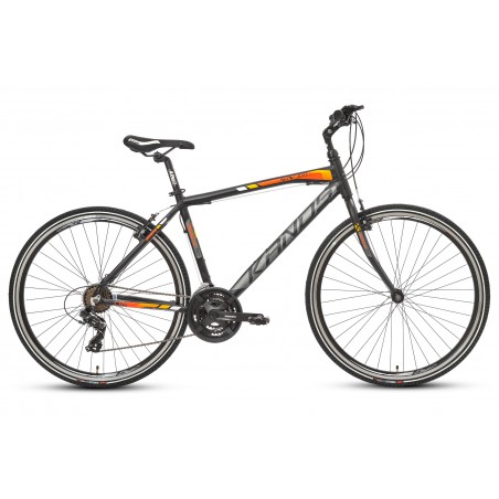Rower 28" KANDS ENERGY STV-700 Tourney M czarno-pomarańczowy mat 21"