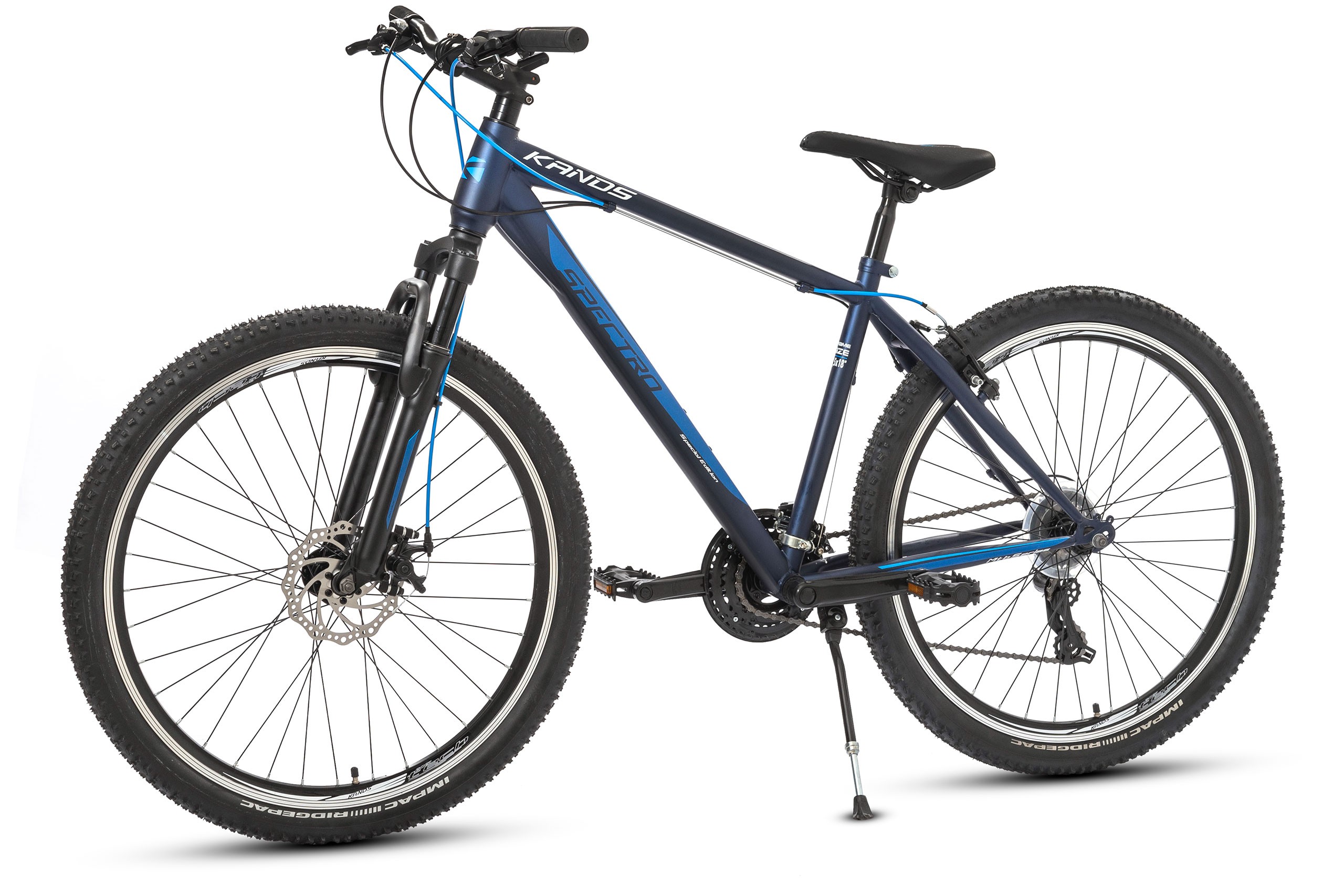 Rower 27,5 KANDS SPECTRO stal. SHS Tourney M 16" granatowoniebiesk...