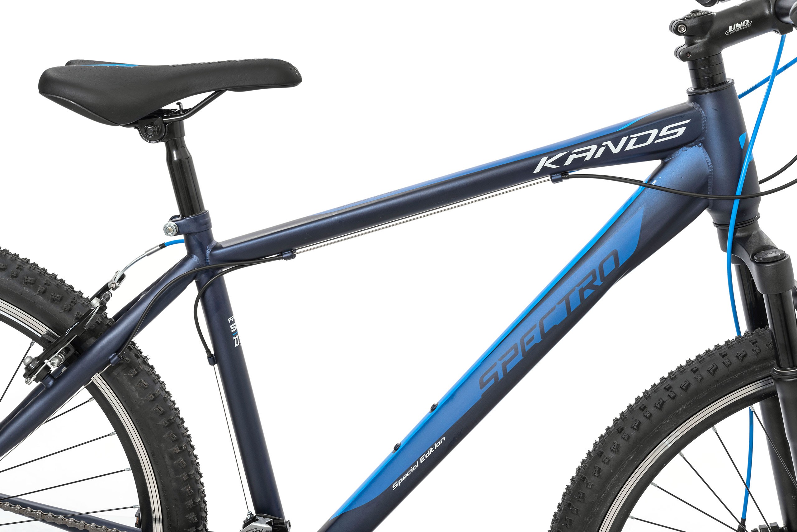 Rower 27,5 KANDS SPECTRO stal. SHS Tourney M 16" granatowoniebiesk...