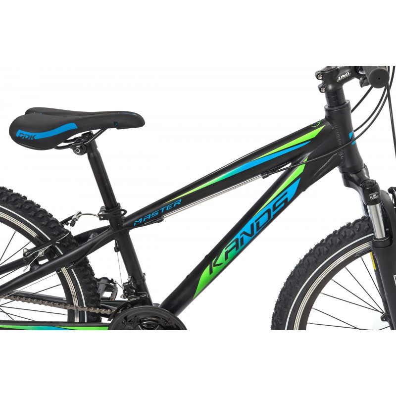 Rower 24 KANDS MASTER DUAL Tourney alum. 14,5 czarnoniebieskzielo...