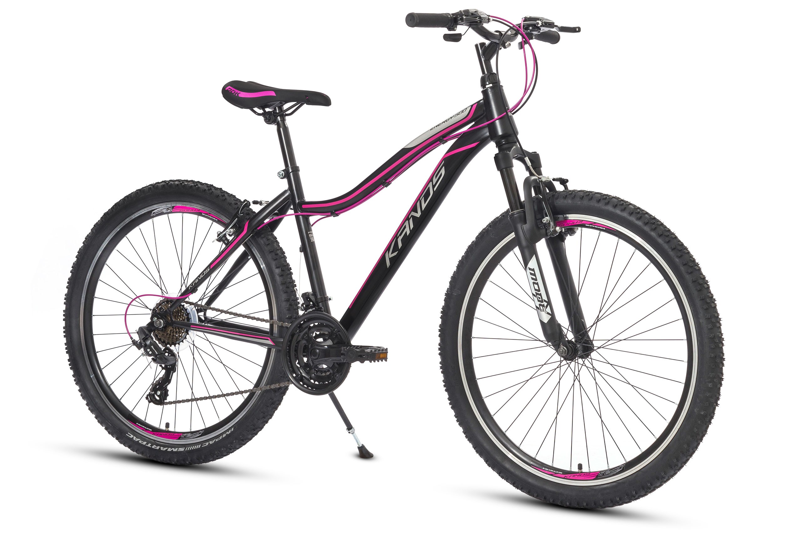 Rower 26 KANDS ENERGY 500 stal. M MTB T TY300/steff 17" czarnoróżo...