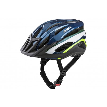 Kask ALPINA MTB17 DARKBLUE-NEON 54-58cm niebie-biało-seled