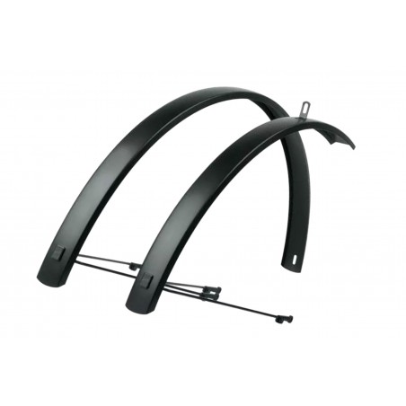 Błotniki 28" SKS EDGE AL 40, czarne - zestaw