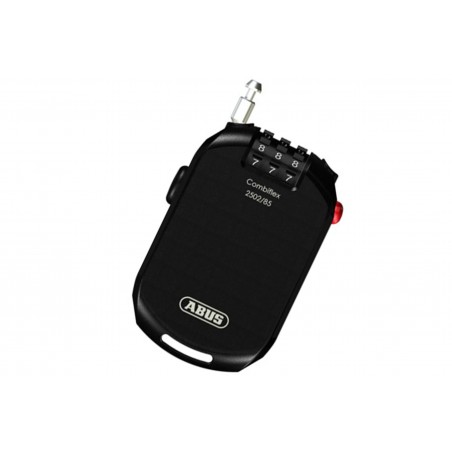 Zamknięcie ABUS CombiFlex 2502 linka zwijana na szyfr 85cm czarne