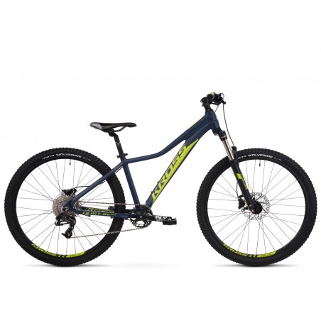 Rower 26 KROSS DURT JR 2.0 M granat-limonka mat