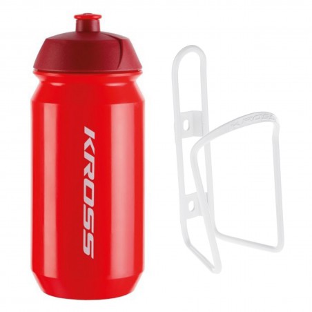 ZESTAW KOSZYK KROSS CART + BIDON 500ML KROSS PURE