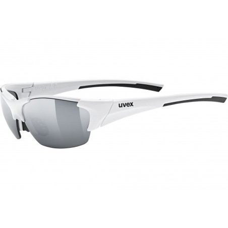Okulary UVEX BLAZE III 2.0 3 pary soczewek - białe