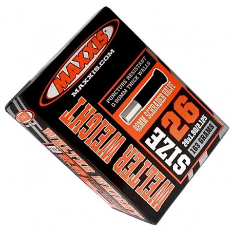 Dętka 26 x 1,9/2,125 MAXXIS Welter Weight AV-48mm 0,9mm 163G
