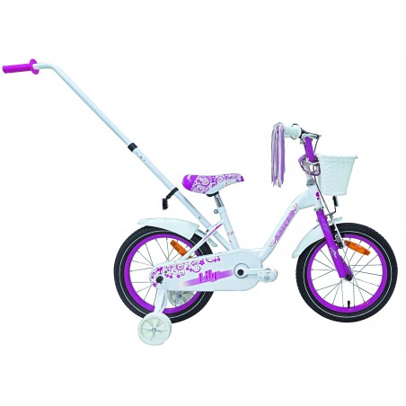 Rower 18'' SAVENO LILY biało-różowy 2020